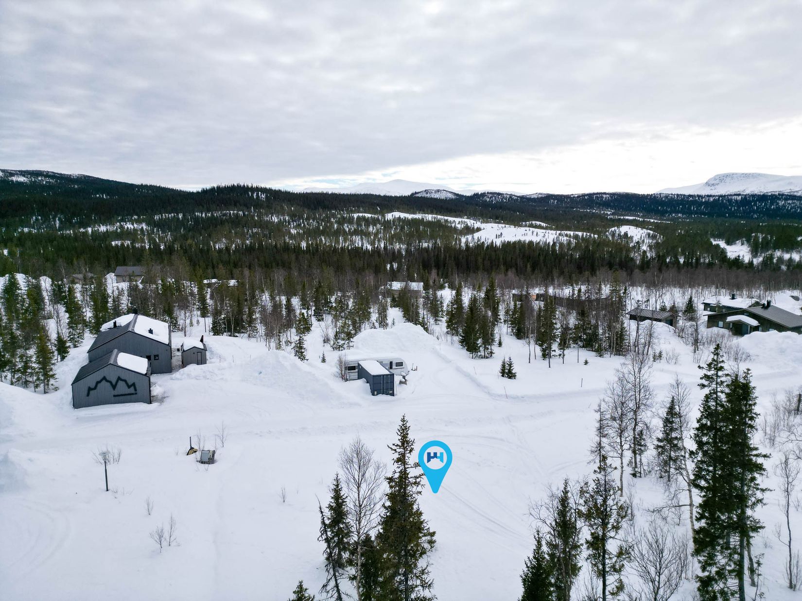 Tomt, Sucksdorfsvägen 40, Kittelfjäll, Vilhelmina