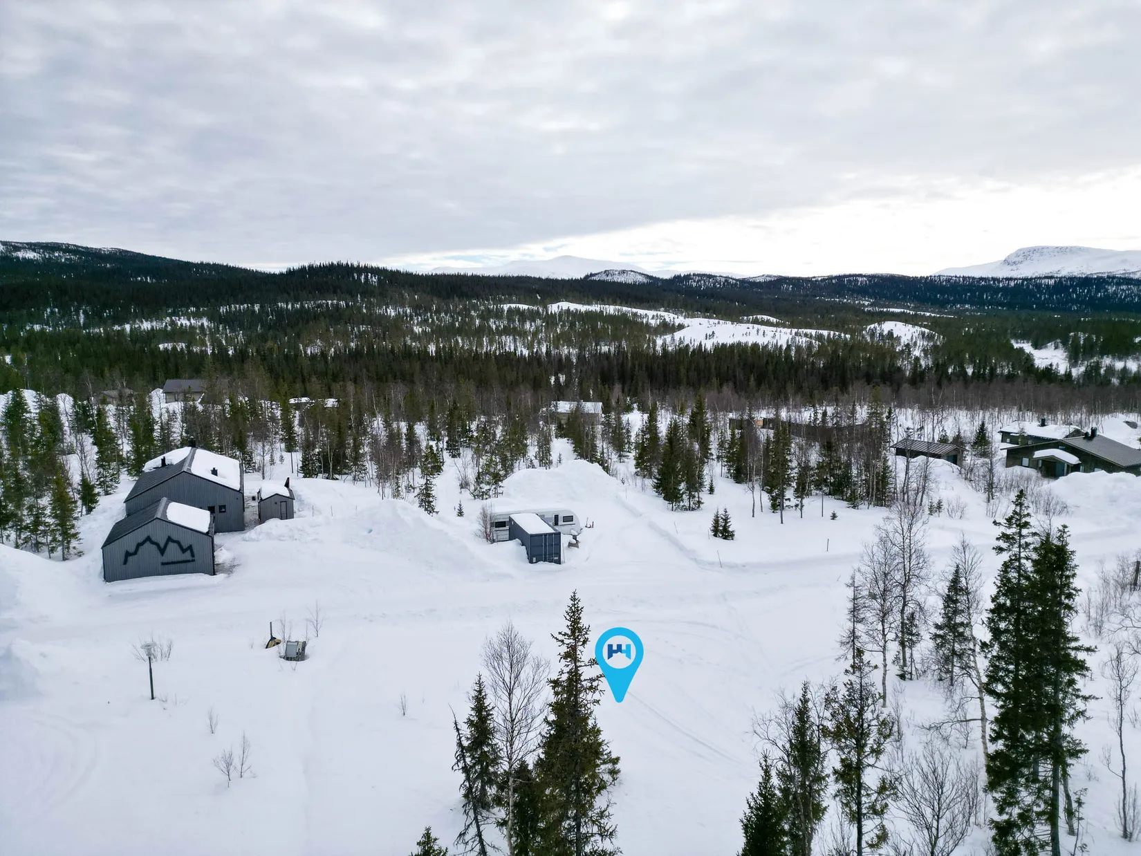 Tomt, Sucksdorfsvägen 40, Kittelfjäll, Vilhelmina