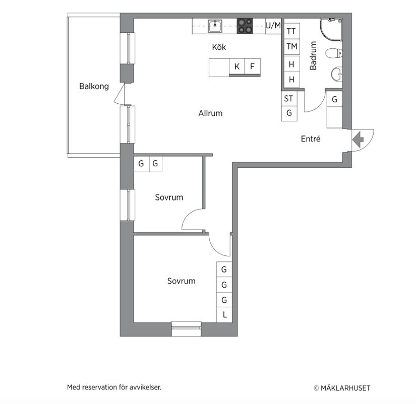 Bostadsrätt, Västra Hedängsvägen 1B - B27 (B10), Bollebygd