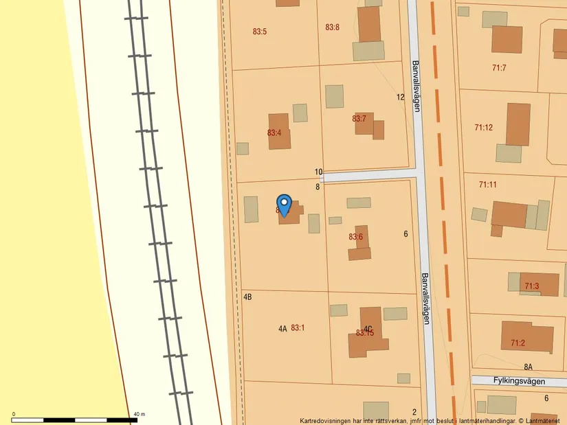 Villa, Radhus, Banvallsvägen 8B, Gamla Uppsala, Uppsala