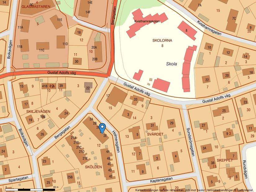 Bostadsrätt, Radhus, Holmersgatan 2D, Norrtälje stad - Kvisthamra, Norrtälje