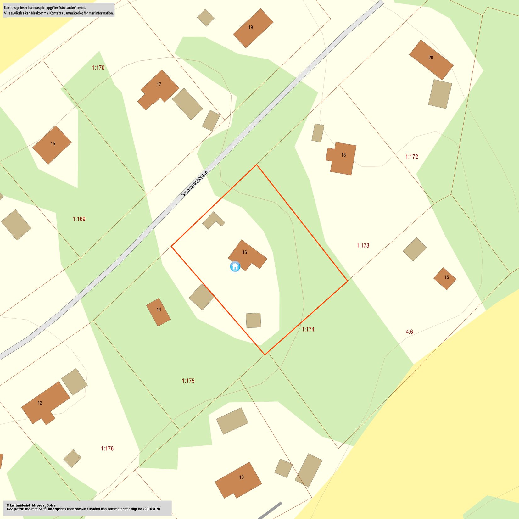 Övrigt, Smaranäshöjden 16, Smara, Norrtälje