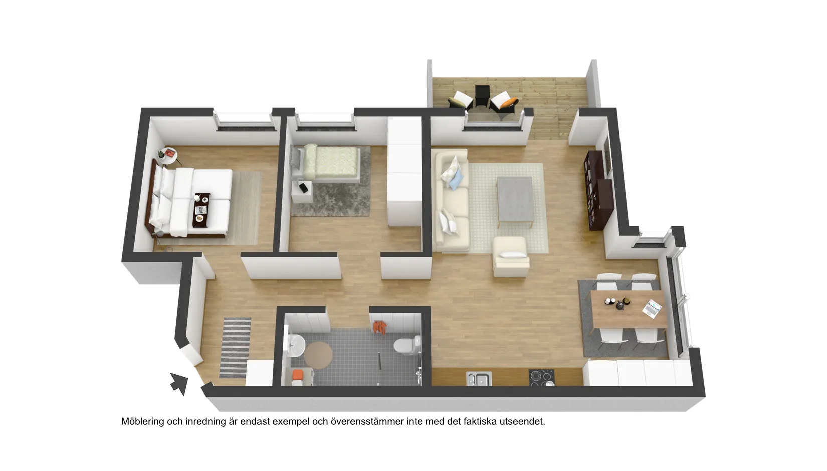 Bostadsrätt, Hissjövägen 28, Haga, Umeå