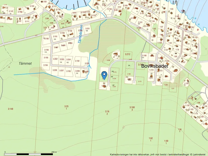 Tomt, Boviksbadet Boviken 3:173, Boviksbadet , Skellefteå