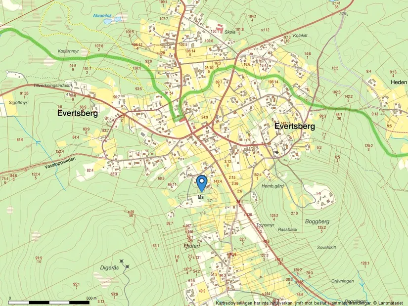 Tomt, Gundbyvägen, Evertsberg, Älvdalen