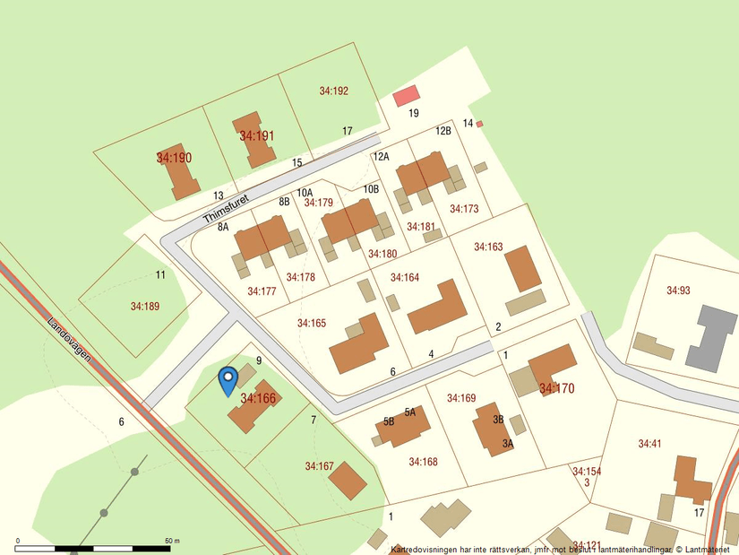 Tomt, Thimsfuret 9, Vanneberga, Kristianstad