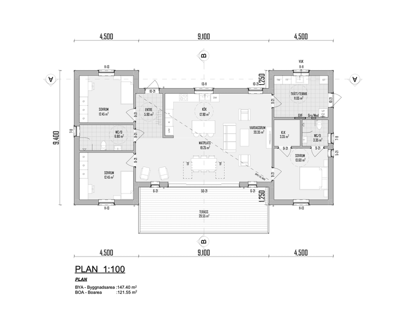 Tomt, Thimsfuret 15, Vanneberga, Kristianstad