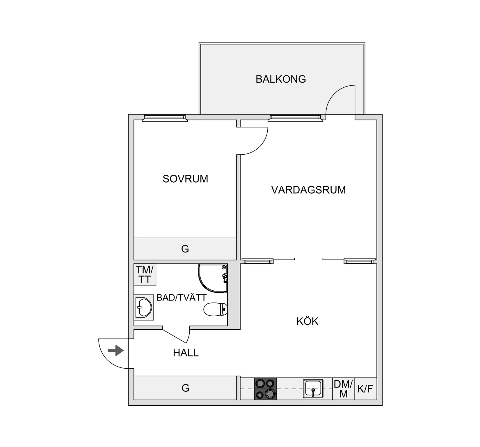 Bostadsrätt, Munspelsgatan 28, Frölunda, Göteborg
