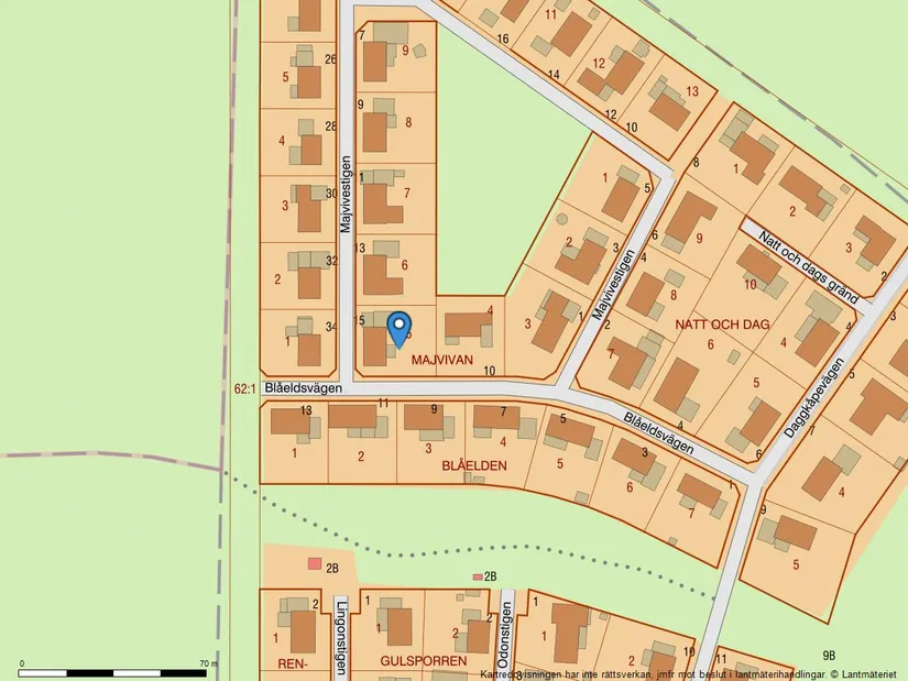 Villa, Majvivestigen 15, Pallers, Kristianstad