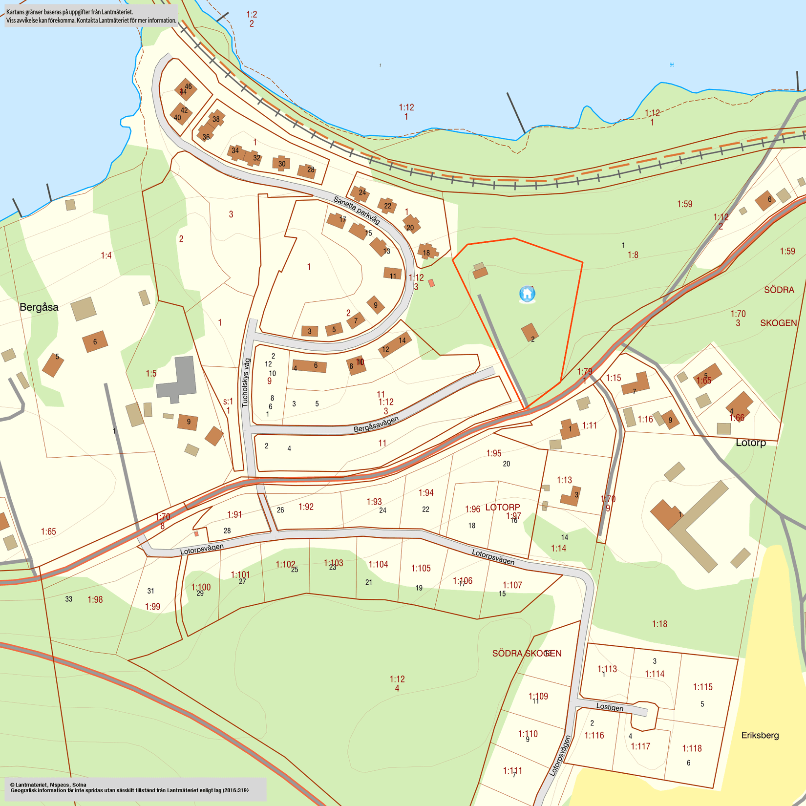 Villa, Lotorp 2, Mariefred Lotorp, Strängnäs
