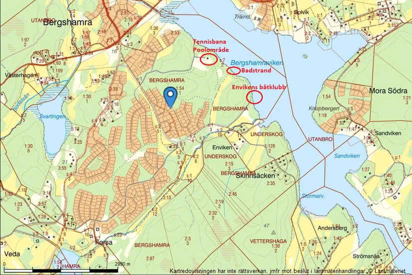 Fritidshus, Oxdragarbacken 8, Enviken, Norrtälje