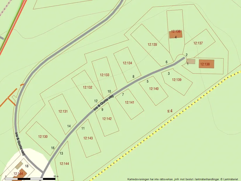 Tomt, Iris och Gurlis väg 11, Brösarp, Tomelilla