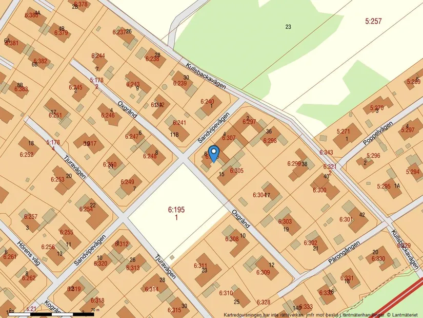 Villa, Radhus, Sandvipevägen 6, Falsterbo, Vellinge