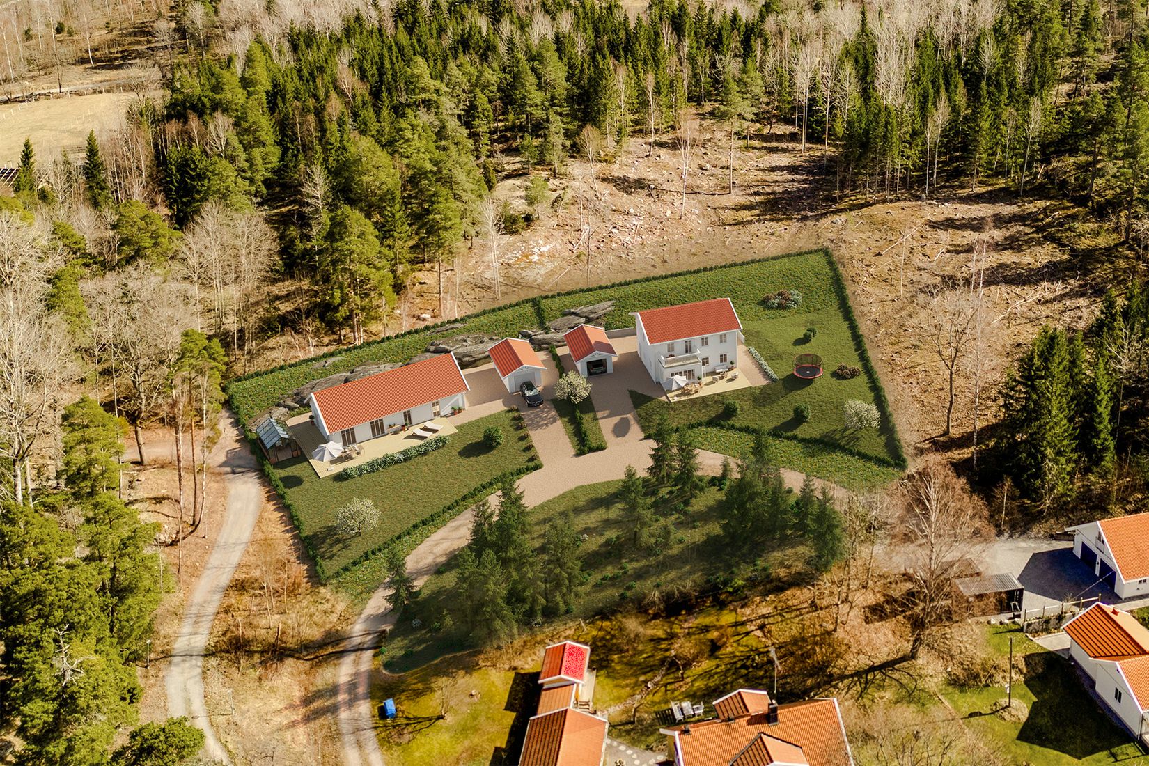 Tomt, Karin Månsdotters allé 159, Erikssund, Sigtuna