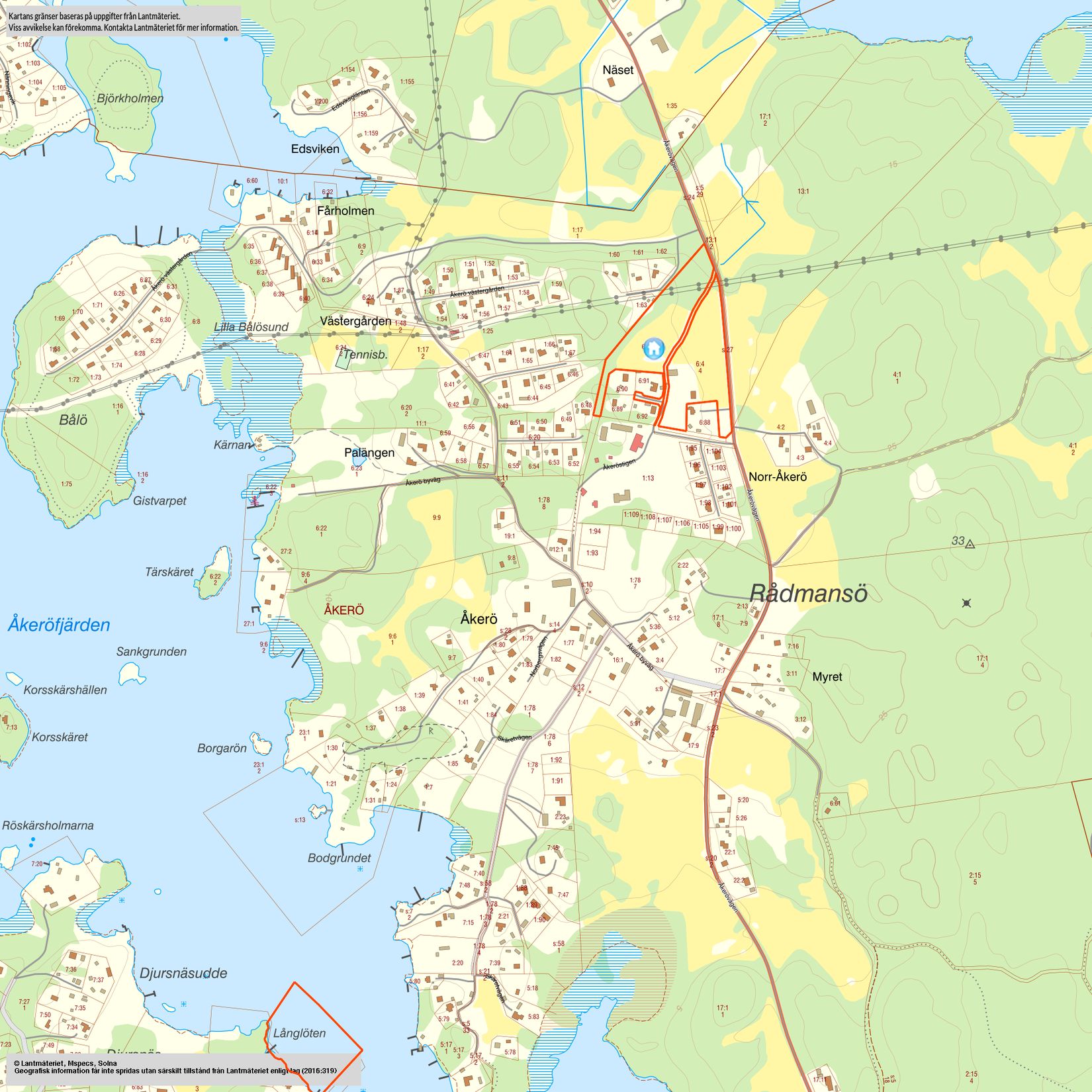 Gård/Skog, Åkeröstigen 91, Rådmansö, Norrtälje