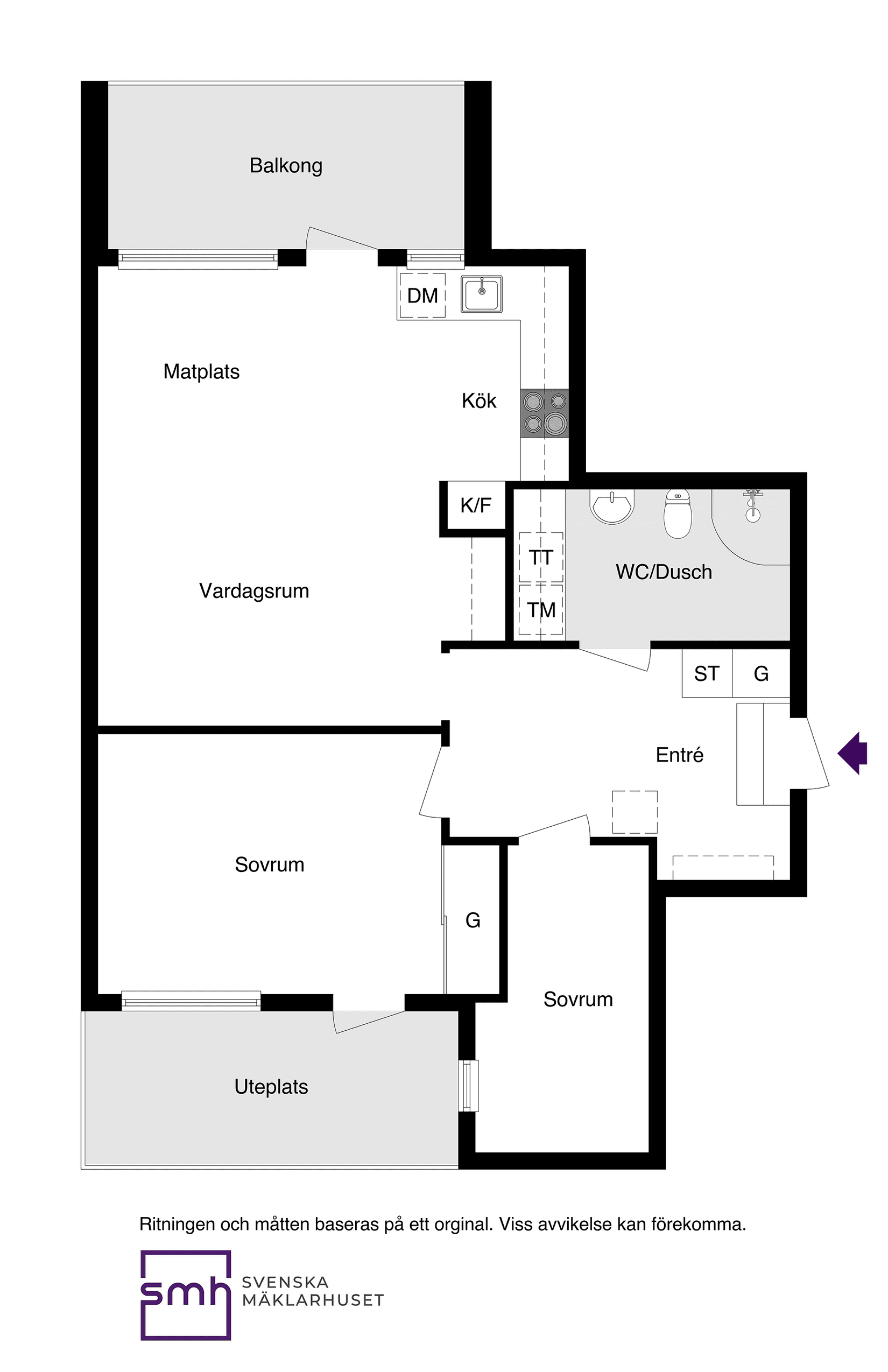 Bostadsrätt, Rimfrostgränd 5, Centrala Tyresö, Tyresö