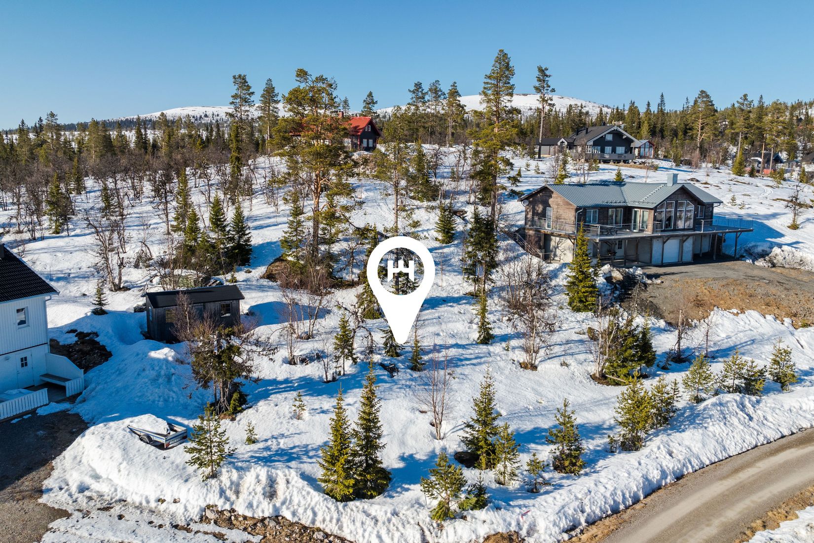 Tomt, Höglandet Laxvägen 10, Lofsdalen - Höglandet, Härjedalen