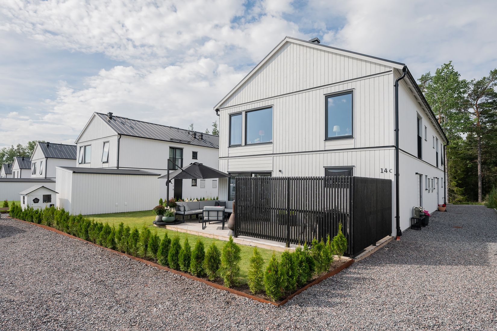 Radhus, Österängsvägen 14C, Gladö Kvarn, Huddinge