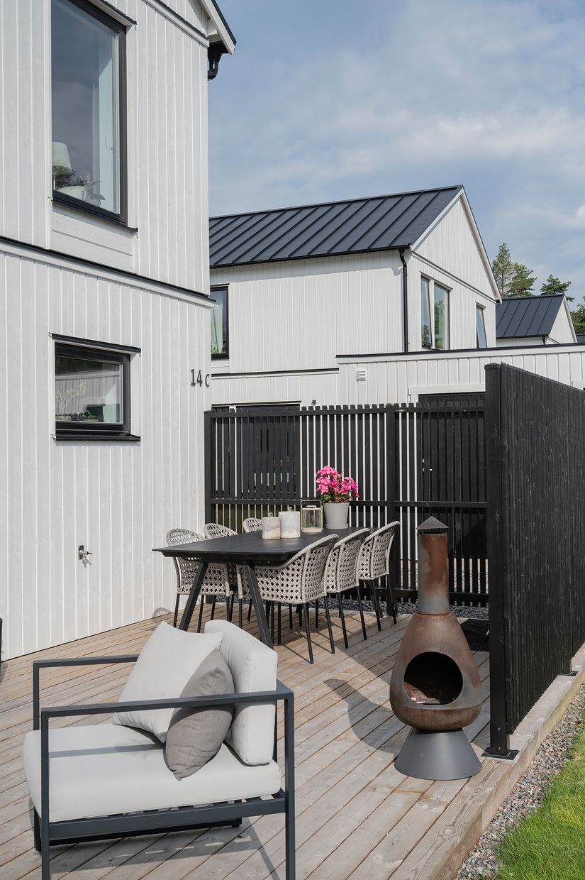 Radhus, Österängsvägen 14C, Gladö Kvarn, Huddinge