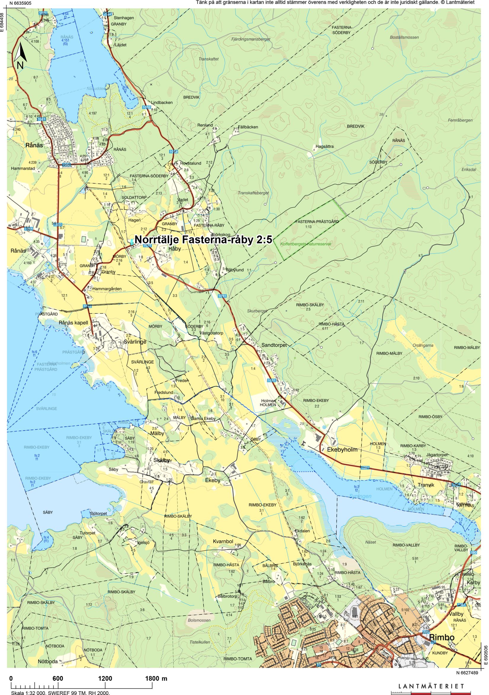 Tomt, Hagen 4, Rimbo, Norrtälje