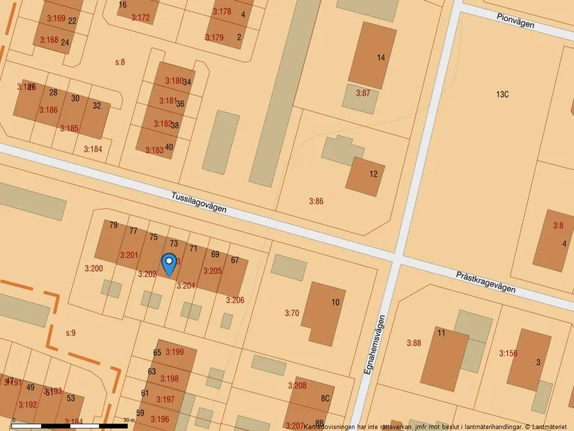 Radhus, Kaprifolvägen 73, Arlöv, Burlöv