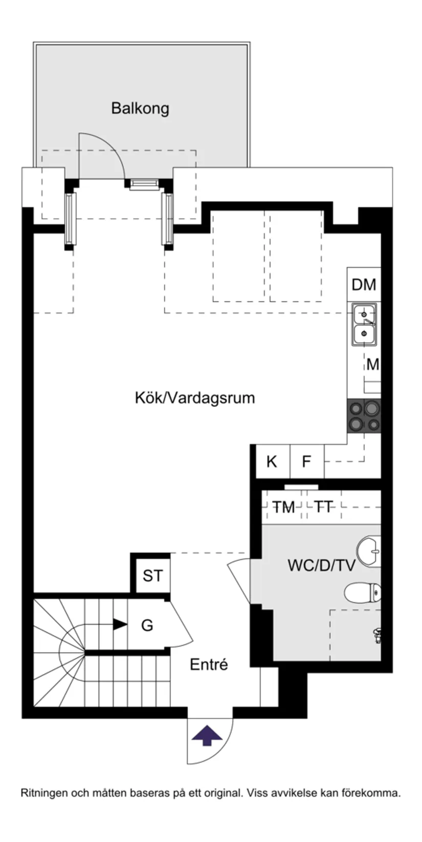 Bostadsrätt, Villagatan 12, Centrum, Ängelholm