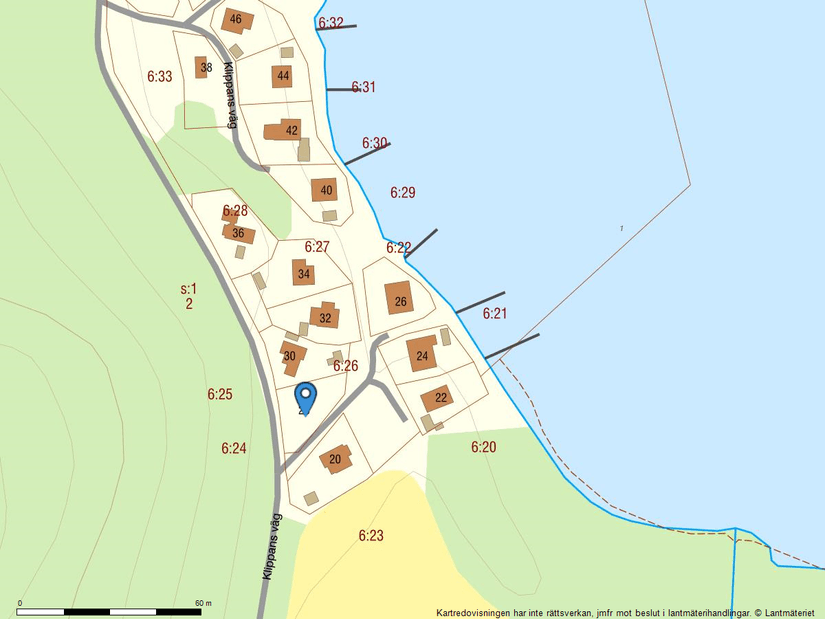Tomt, Klippans väg 28, Färingsö, Ekerö