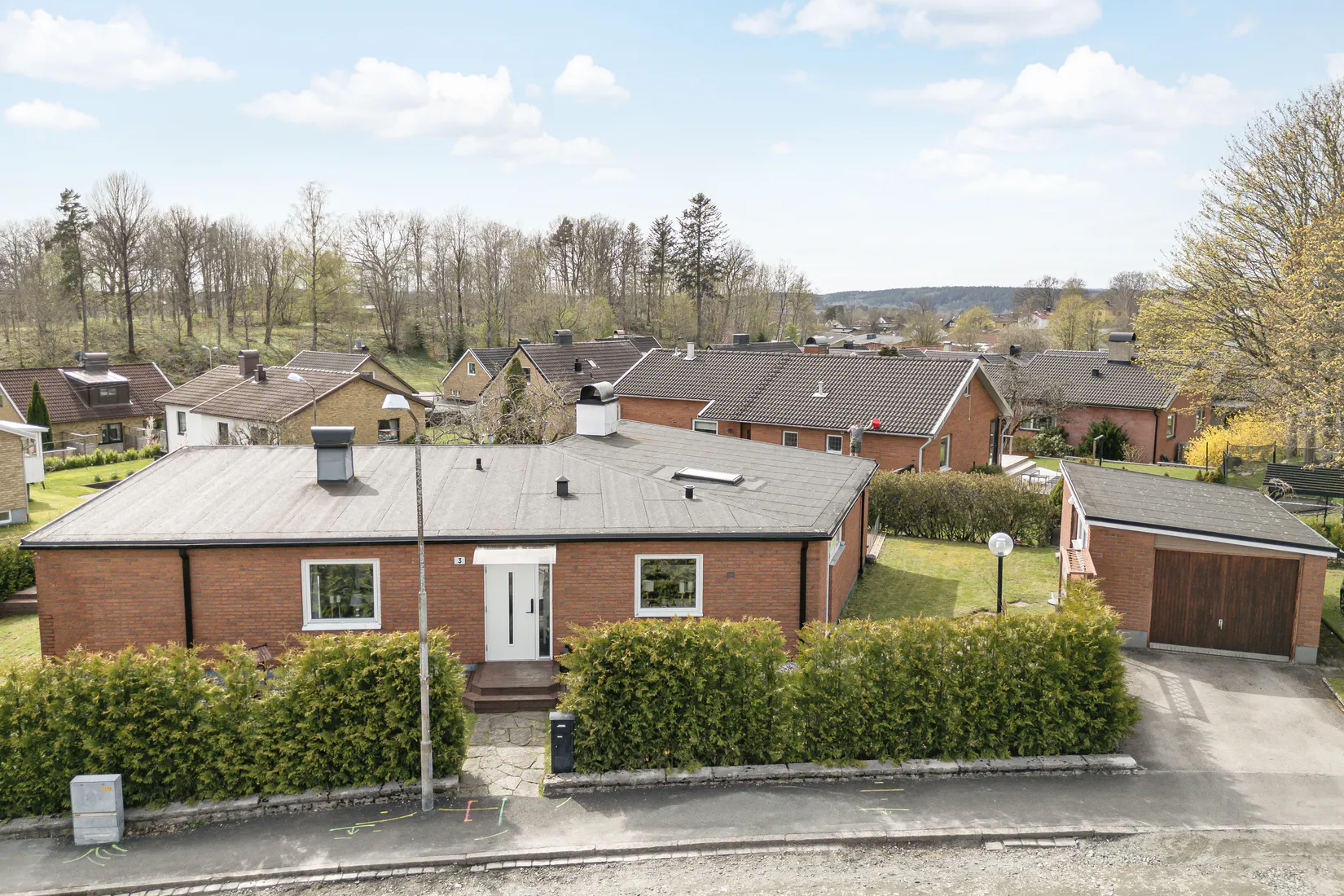 Villa, Olsåkergatan 3, Trandared, Borås
