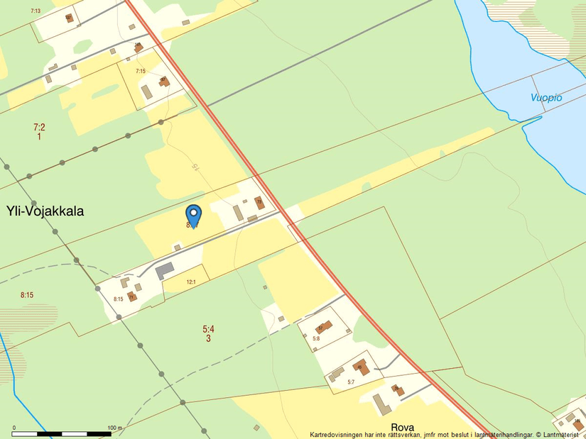 Villa, Övre Vojakkala 73, Vojakkala, Haparanda