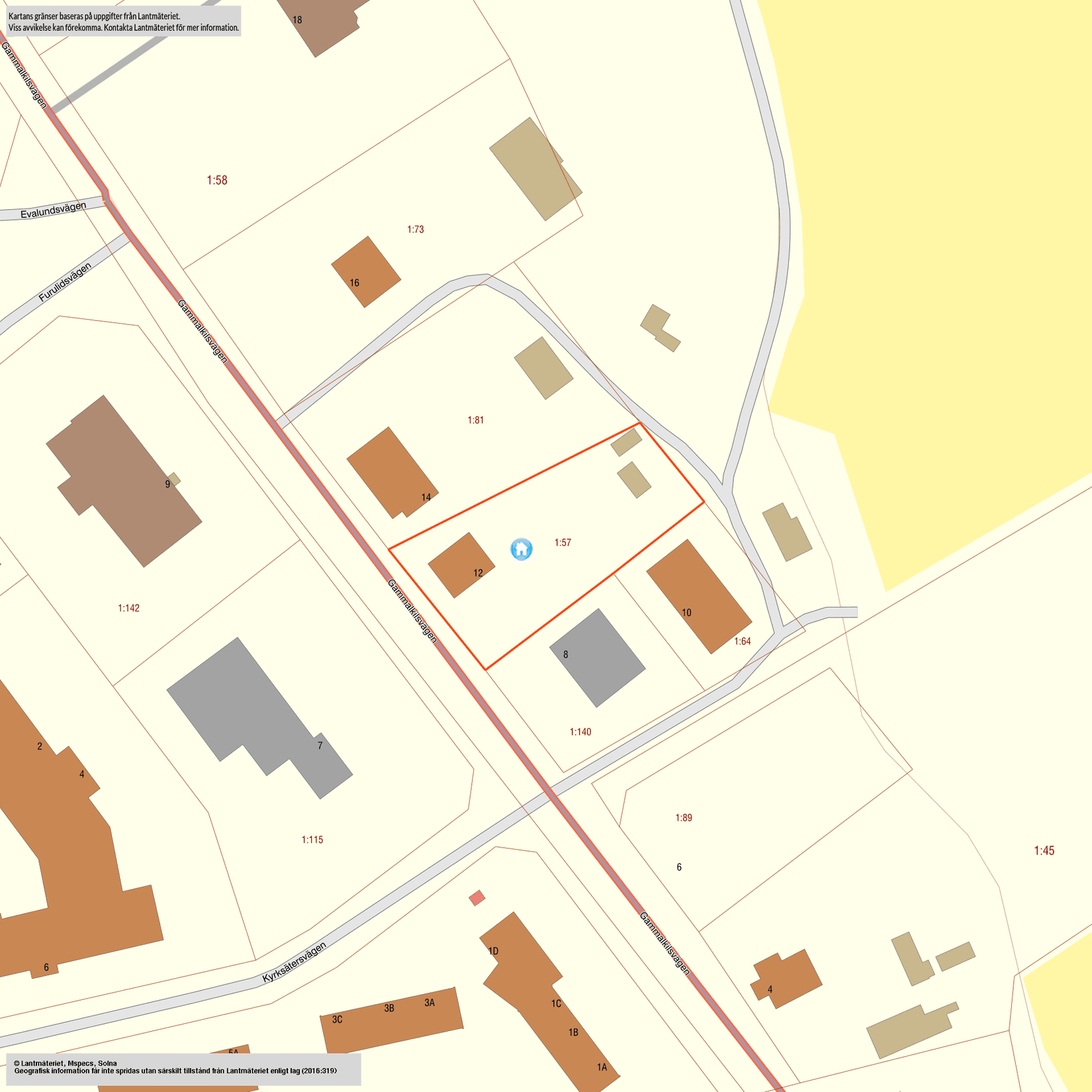 Villa, Gammalkilsvägen 12, Ulrika, Linköping