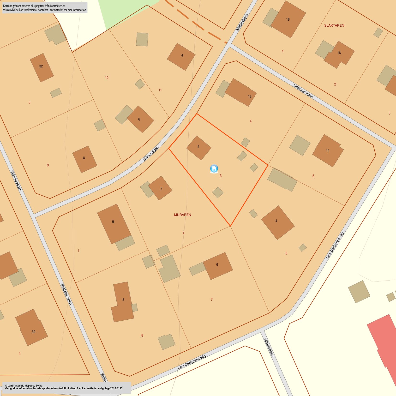 Villa, Klättervägen 5, Hagfors