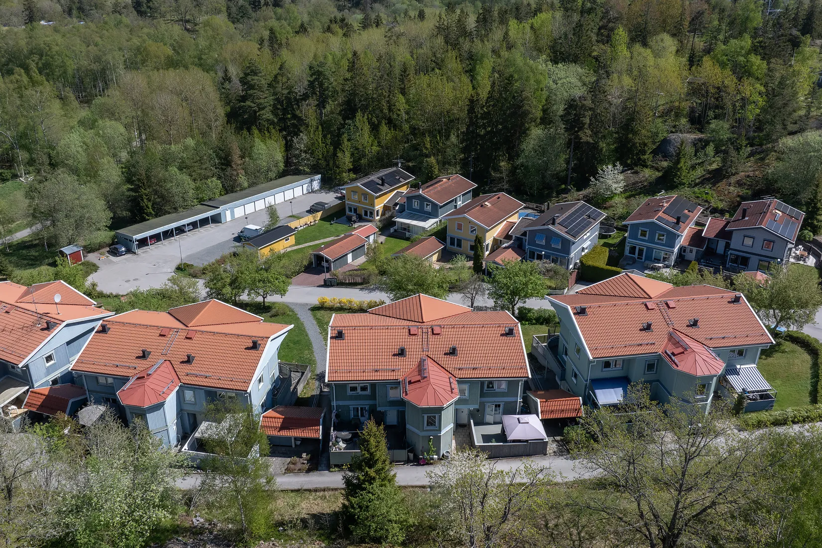 Radhus, Kortvingevägen 3A, Myrängen, Huddinge