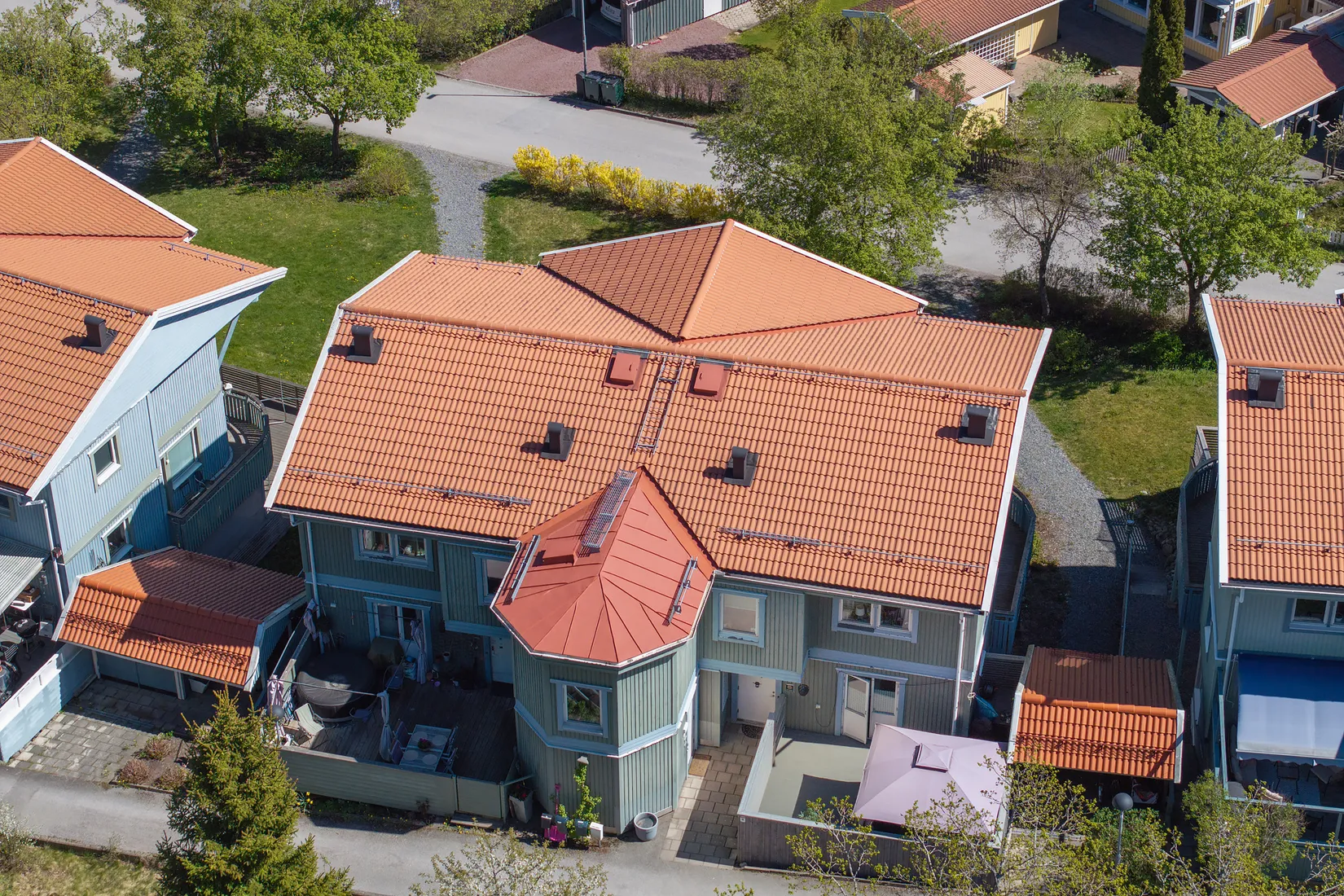 Radhus, Kortvingevägen 3A, Myrängen, Huddinge