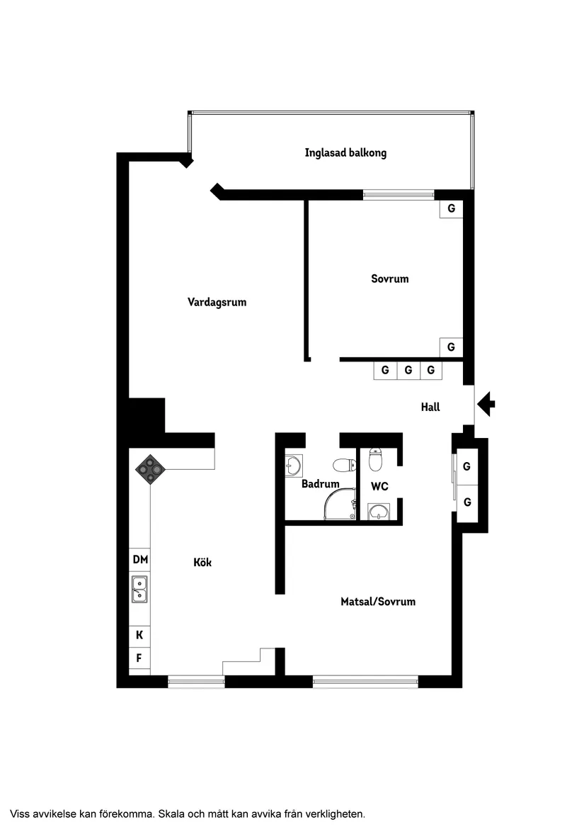 Bostadsrätt, Västra gatan 63A, Västra Gatan, Kungälv