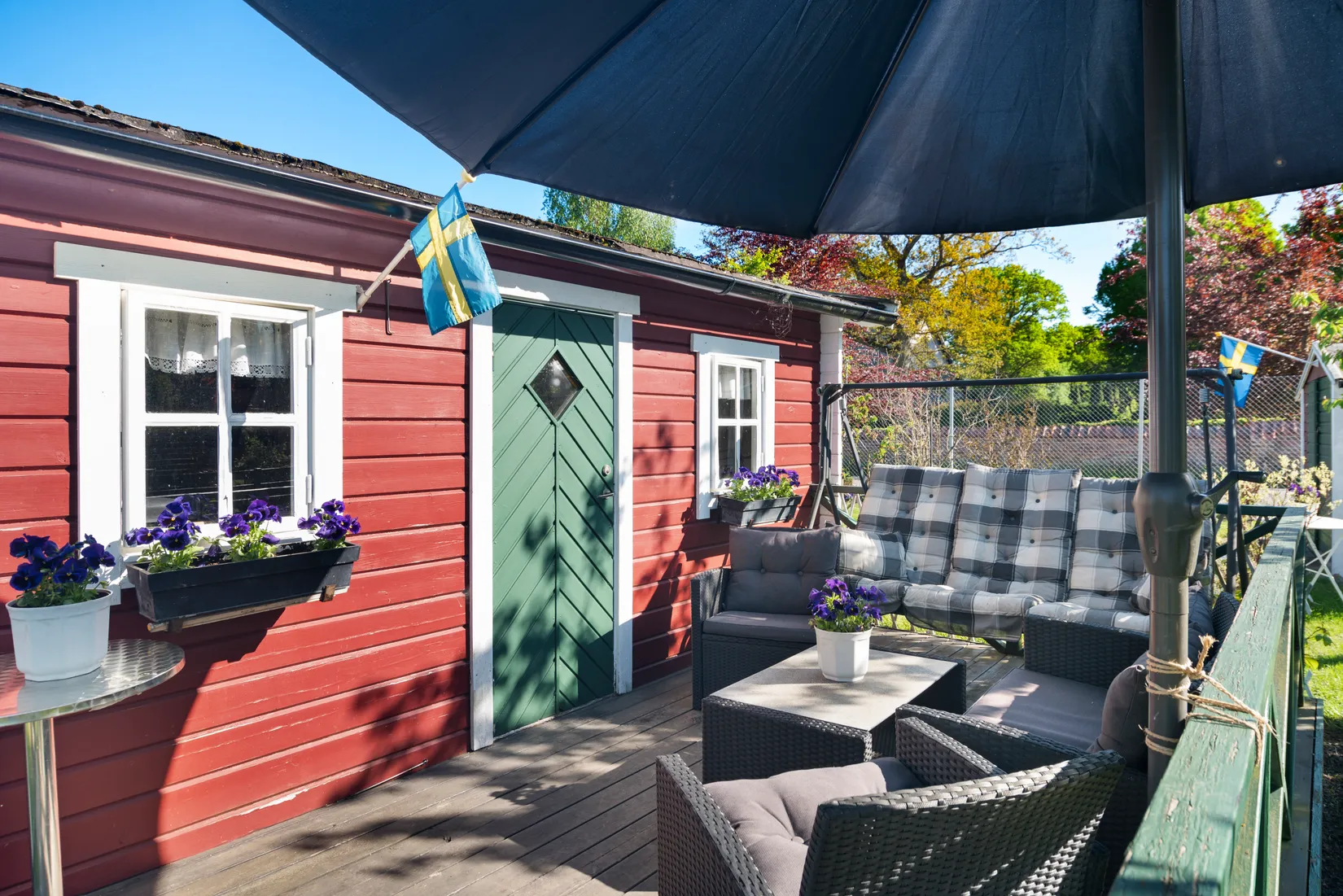 Fritidshus, Kapelluddens koloniförening, Kyrkogårdsgatan 21, Höganäs
