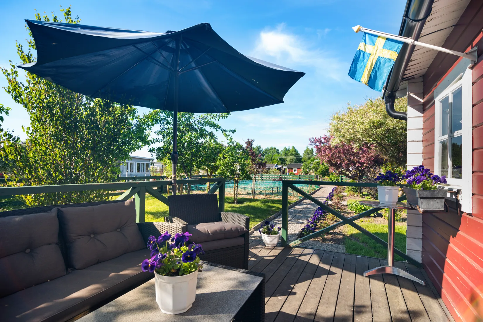 Fritidshus, Kapelluddens koloniförening, Kyrkogårdsgatan 21, Höganäs
