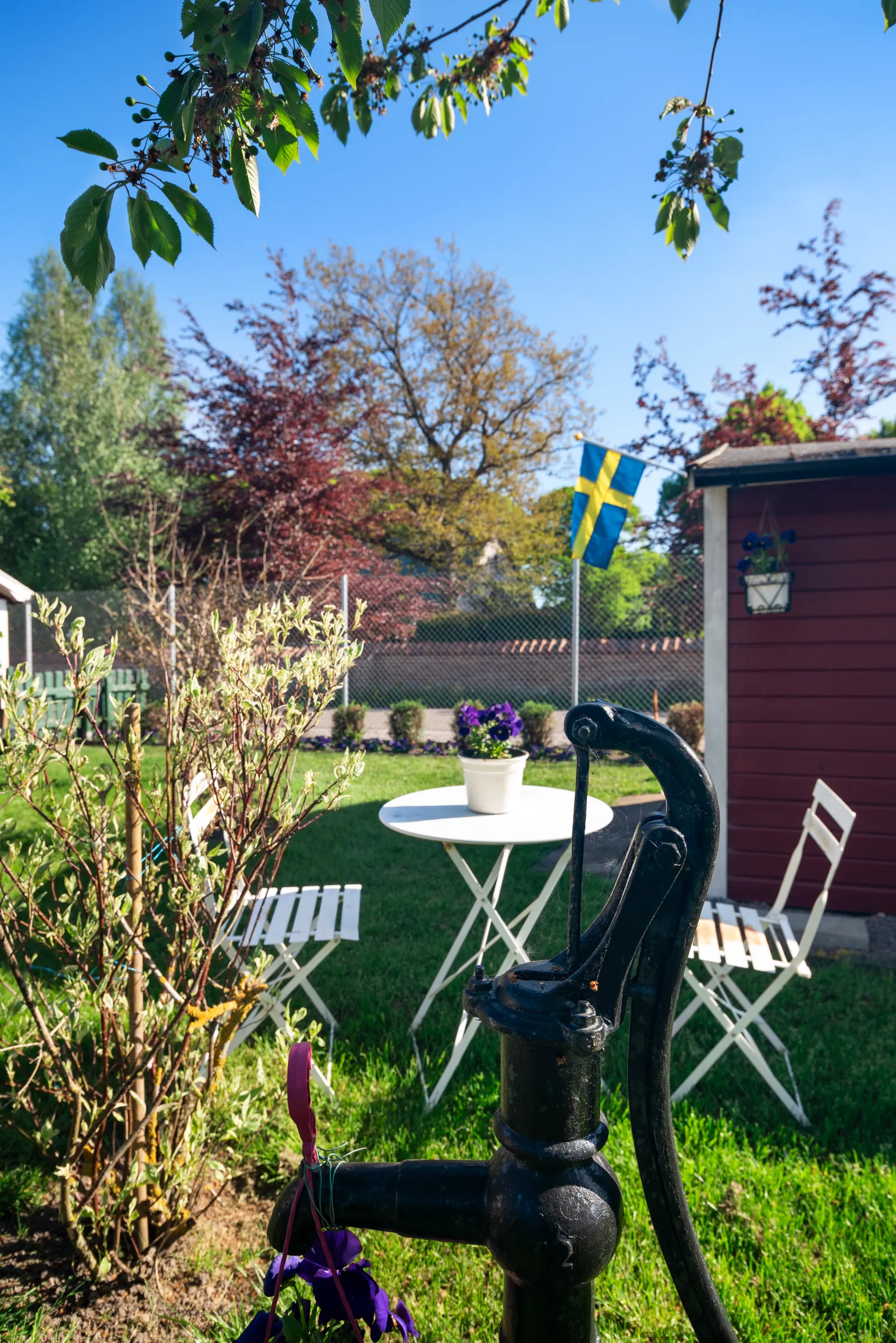 Fritidshus, Kapelluddens koloniförening, Kyrkogårdsgatan 21, Höganäs