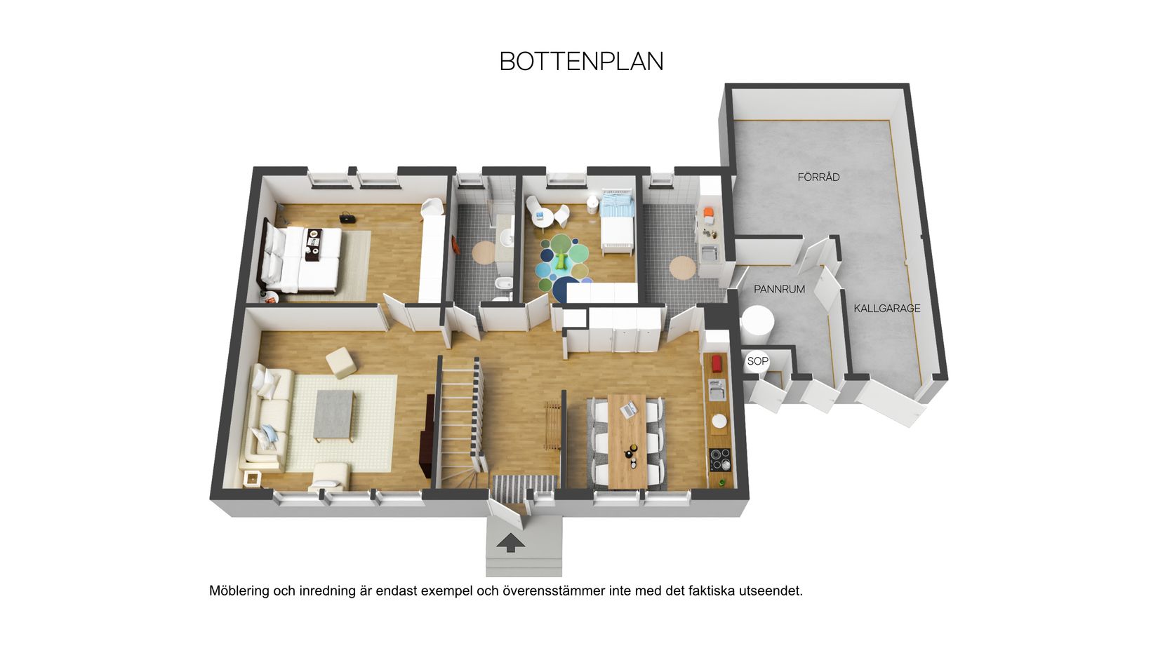 Villa, Klappmark 6, Klappmark, Umeå