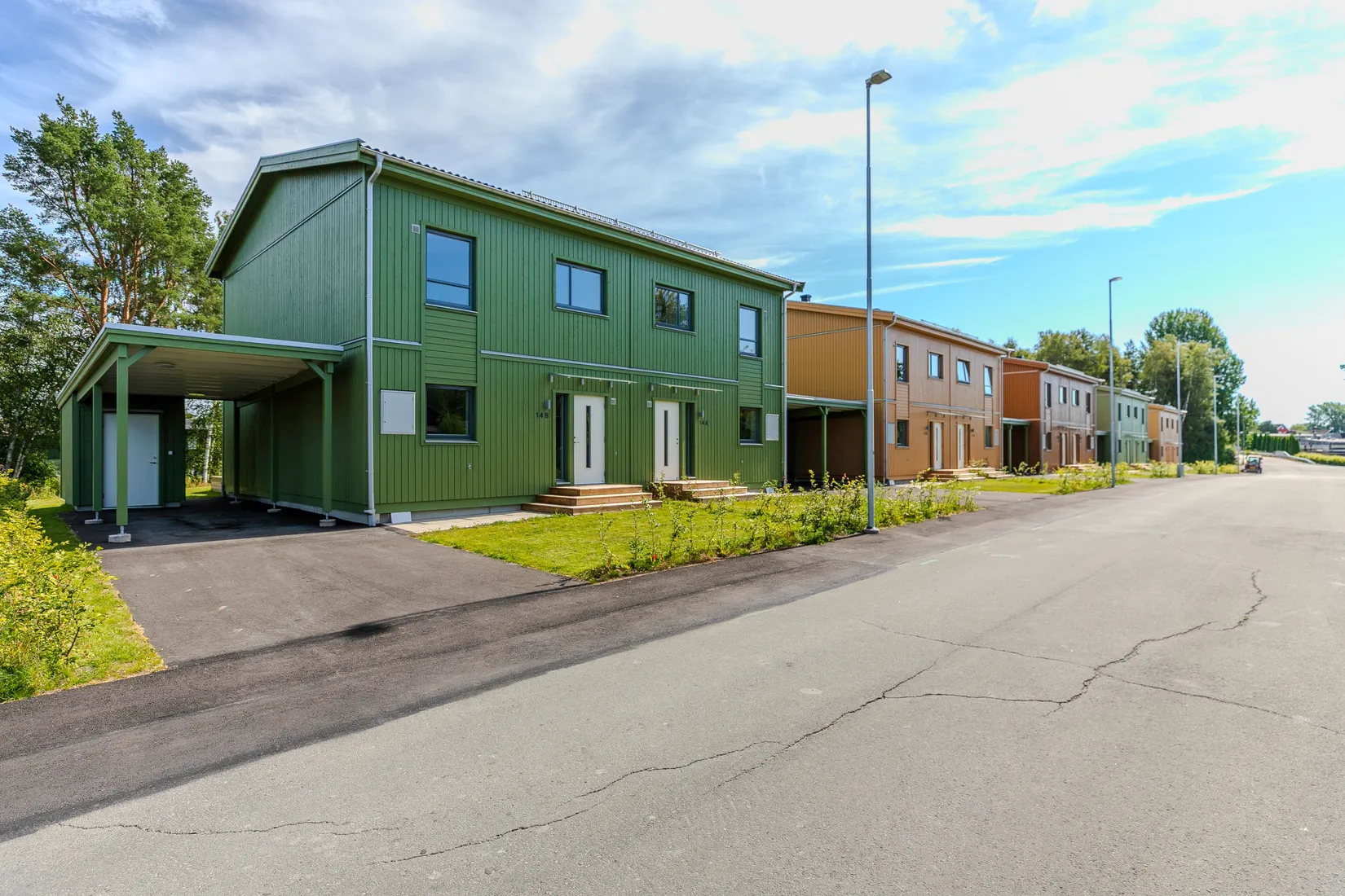 Villa, Radhus, Orrhagavägen Tvåplanshus, Eksjö