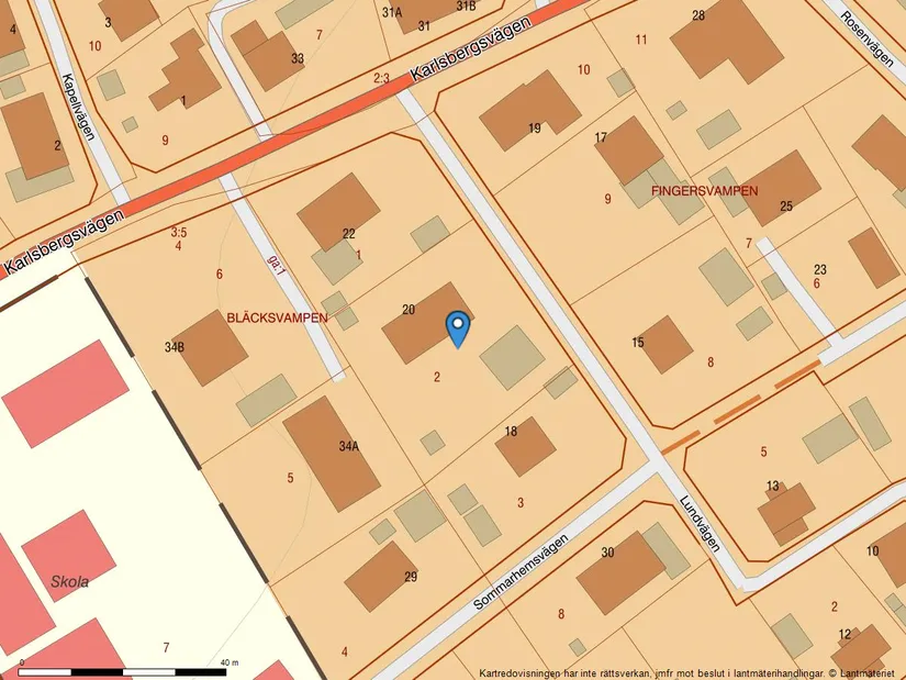 Villa, Lundvägen 20, Blåsut, Vänersborg