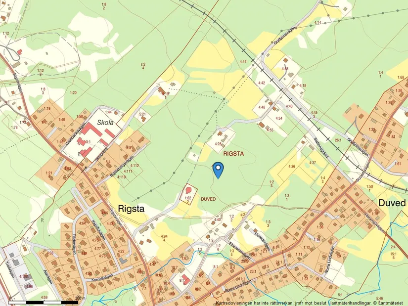 Tomt, Rigstavägen, Söråker, Timrå