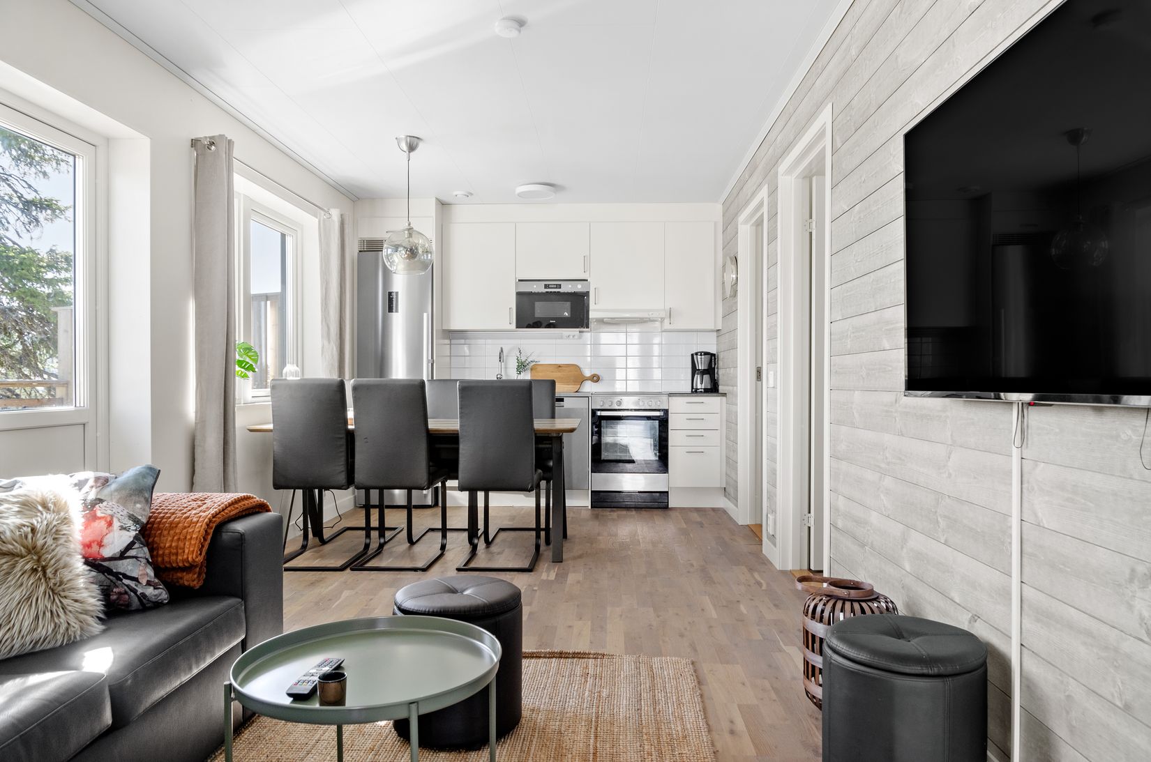 Radhus, Rönnvägen 7A-7B, Storhogna, Berg