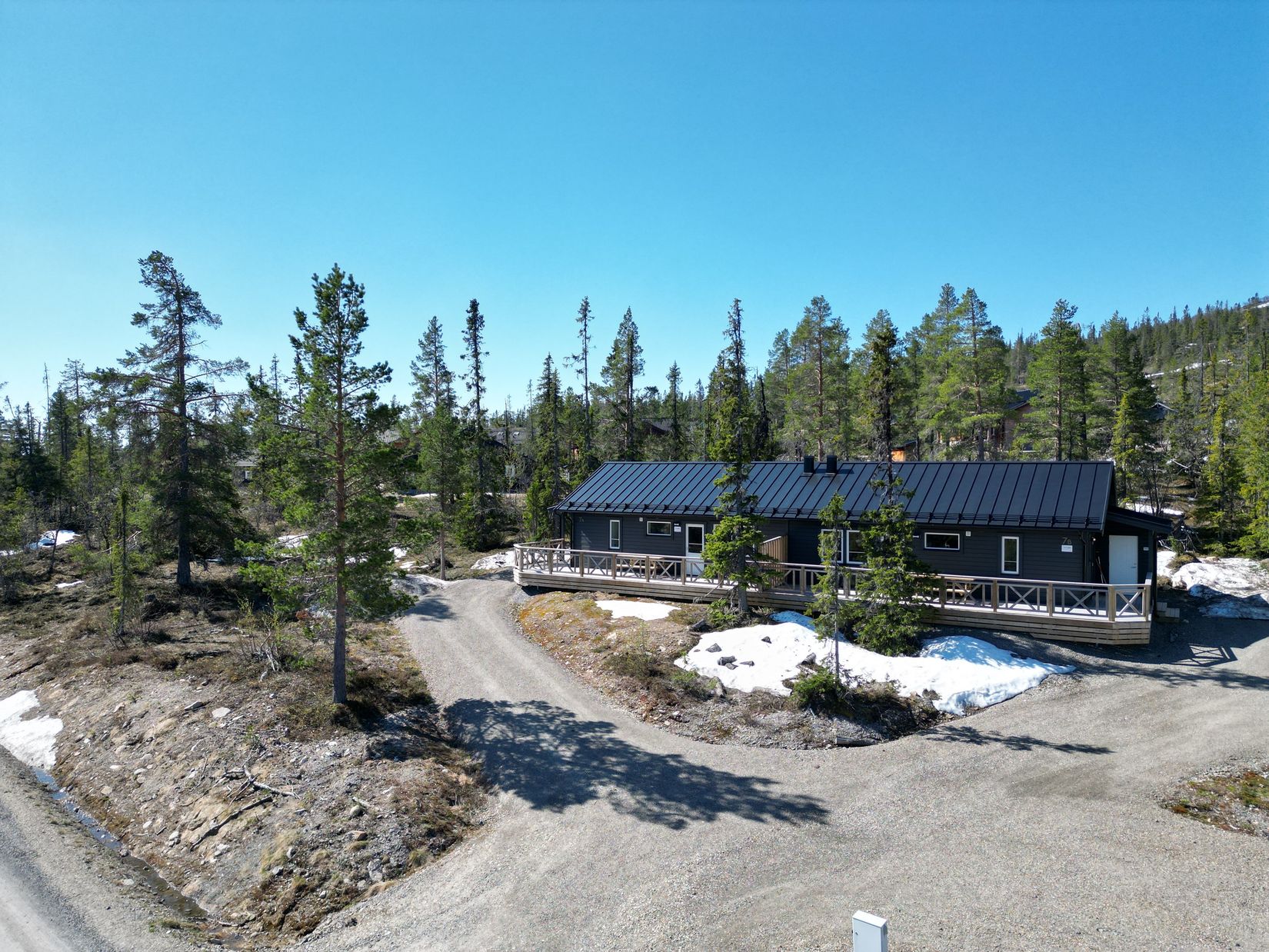 Radhus, Rönnvägen 7A-7B, Storhogna, Berg