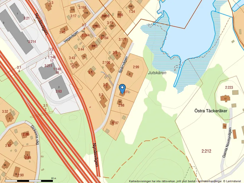 Villa, Spärrvägen 4B, Haninge