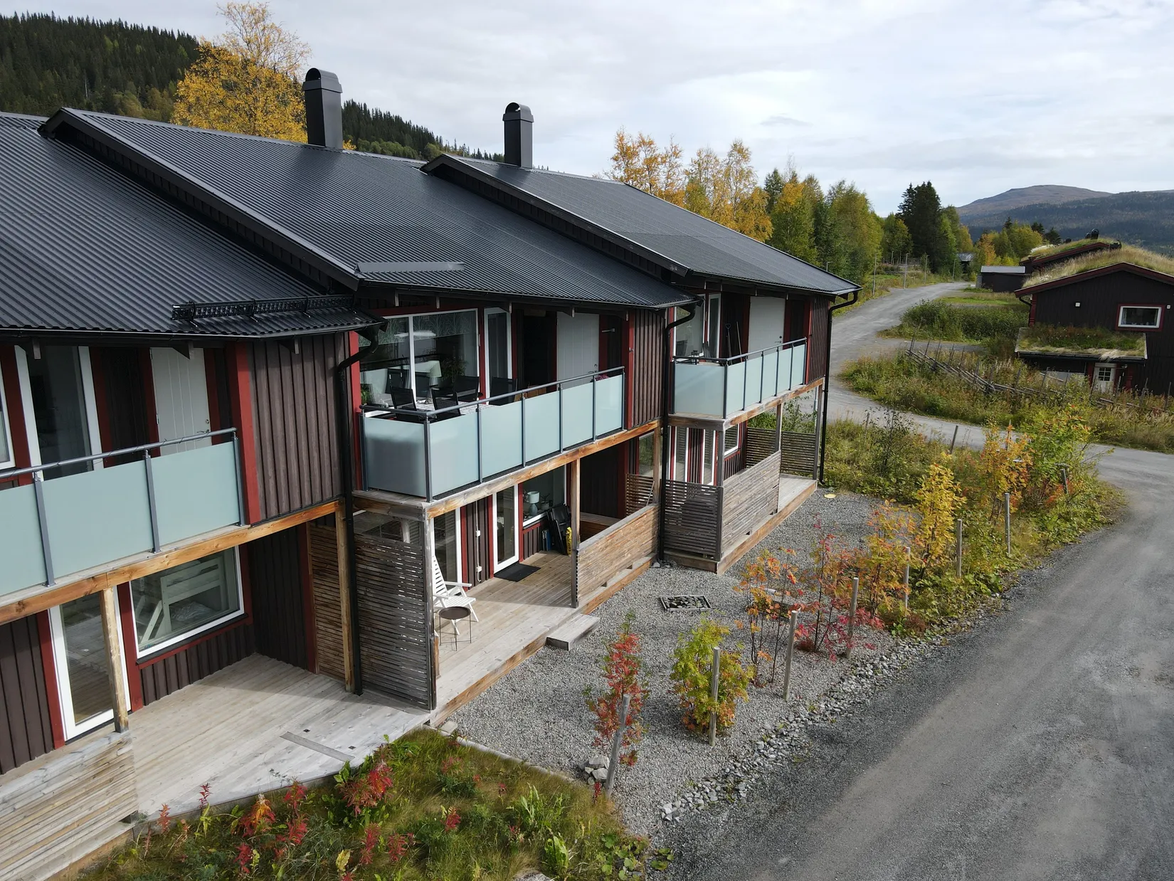 Radhus, Västra Hamrebacken 5B, Duved, Åre