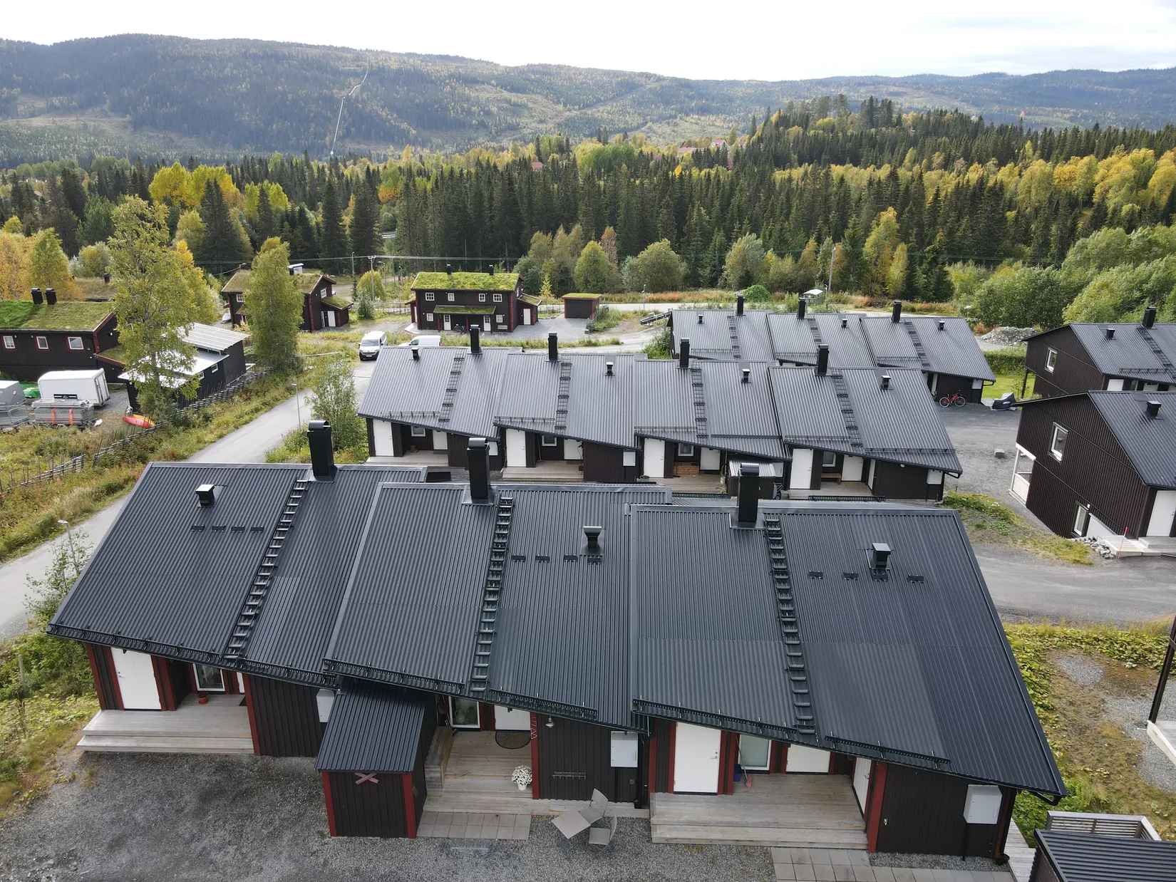 Radhus, Västra Hamrebacken 5B, Duved, Åre
