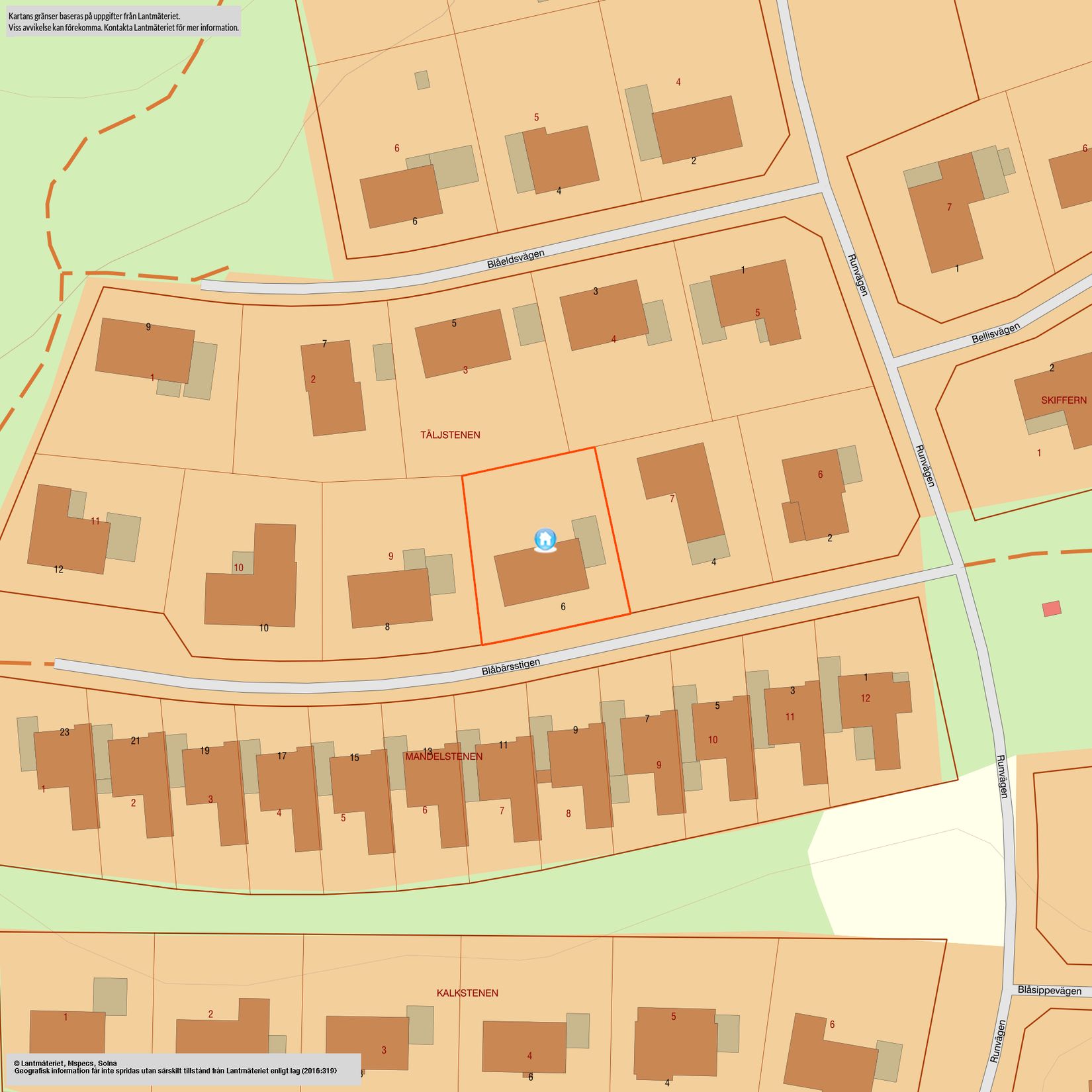 Villa, Blåbärsstigen 6, Fallebo, Oskarshamn