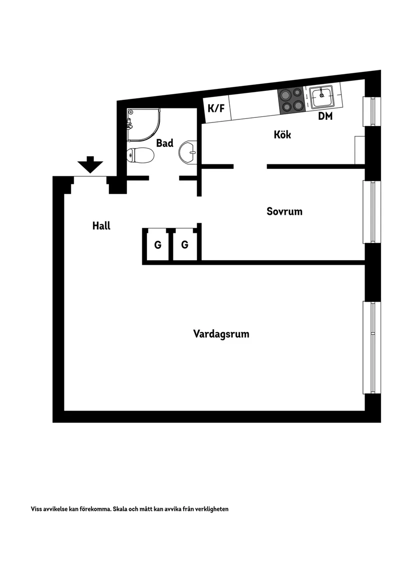 Bostadsrätt, Essinge Brogata 19, Kungsholmen - Lilla Essingen, Stockholm