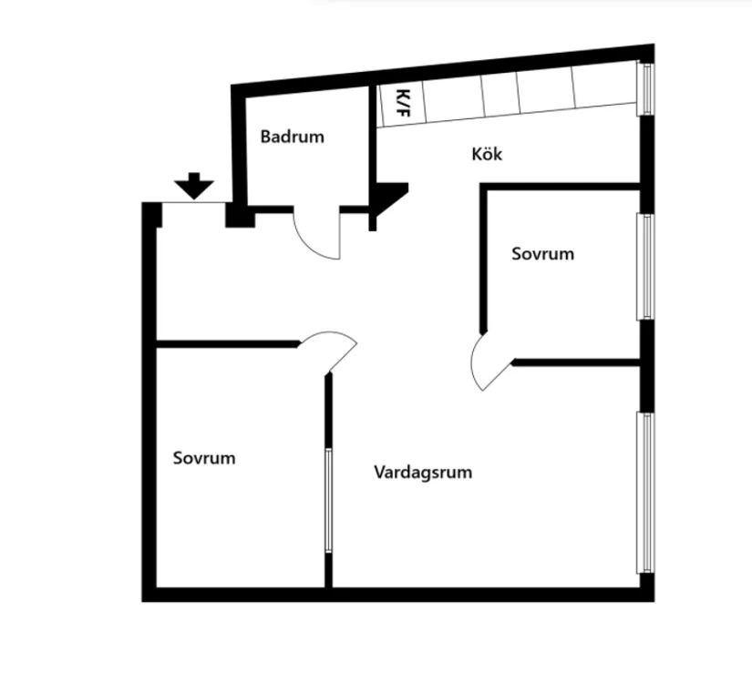 Bostadsrätt, Essinge Brogata 19, Kungsholmen - Lilla Essingen, Stockholm