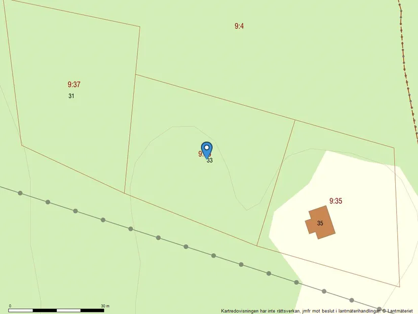 Tomt, Sundgårdsvägen 33, Björkö, Norrtälje